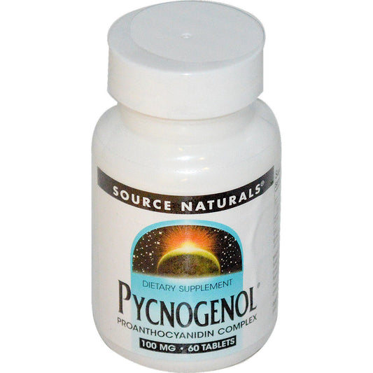 美國製造 Source Naturals Pycnogenol 碧容健，100毫克，60片